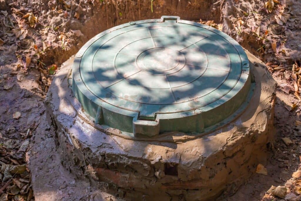 Septic Tank in ground